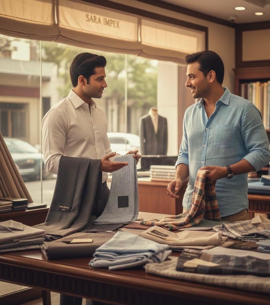 A Gentleman's Guide to Choosing Fabrics for Formal vs Casual Shirts