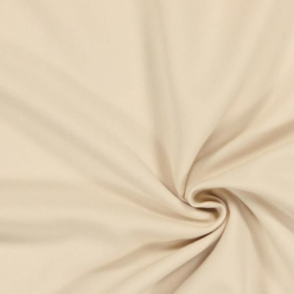 cream dyed poplin