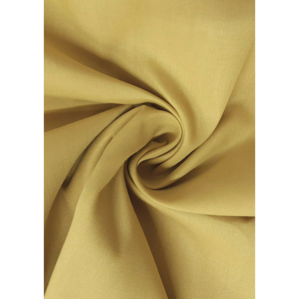 dyed poplin mustard