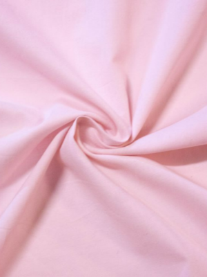 light pink poplin