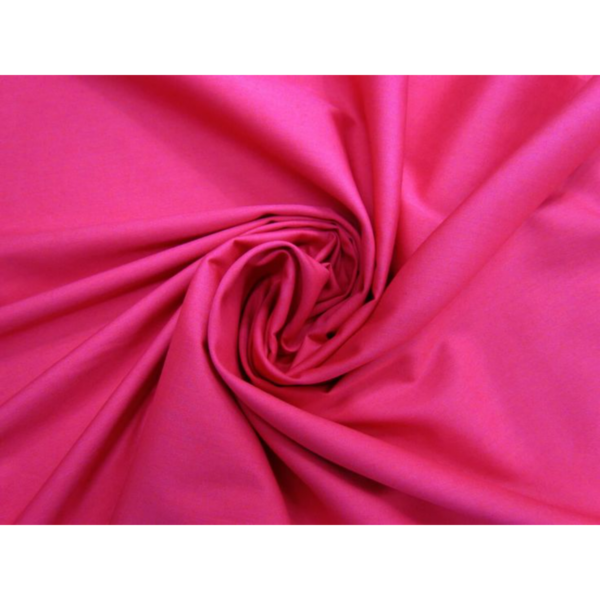 pink dyed poplin