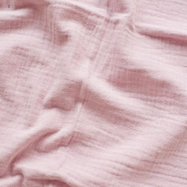 light pink double gauze