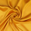 mustard cotton satin