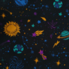 Celestial Dreams Multicolor Cotton Print