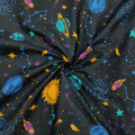 Celestial Dreams Multicolor Cotton Print
