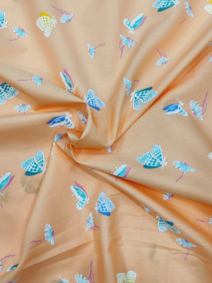 butterfly print on skin