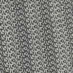 Monochrome "LOV" Lettered Cotton Print