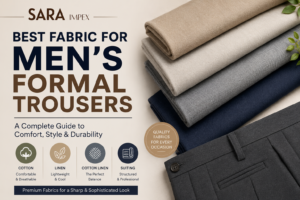 Best Fabric for Men's Formal Trousers